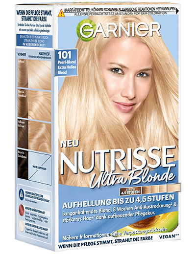 Produktbild Nutrisse Creme 101 Pearlblond Extra Helles Blond